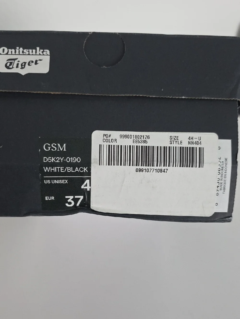 Onitsuka Tiger by Asics top down